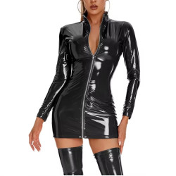 Sinine sädelev riietus naistele